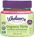 6-Oz Wholesome Organic Stevia Zero Calorie Sweetener $4.65