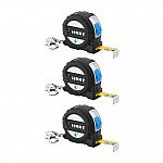 HART 3-Pack 6-Foot Compact Tape Measure Keychain $5