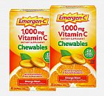 40-Ct Emergen-C 1000mg Chewable Vitamin C Tablets 2 for $12.50