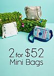 Kipling - 2 For $52 Mini Bags