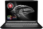 MSI Creator M16 16" QHD+ Laptop (i7-12650H RTX 3060 32GB 1TB SSD) $1149.99