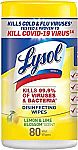 80-count Lysol Multi-Surface Antibacterial Cleaning Wipes $2.49