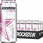 12-Pack 16-oz Rockstar Sugar Free Energy Drink $12 and more
