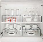 Costco Members: Smart Design Shelf Organizer, Set of 4 $14.97
