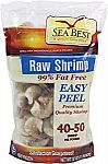 2-LB Sea Best 41/50 EZ Peel Shrimp $10, 16-oz Tuna $8