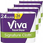 24-Pack Viva Signature Cloth Task Size Super Rolls Paper Towels $15