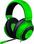 Razer Kraken Wired 7.1 Surround Sound Gaming Headset $34.99