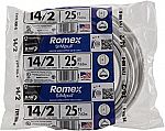 25' Southwire Romex SIMpull 14/2 Residential NM-B Cu Indoor Electrical Wire $10.75