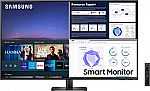 Samsung M70 43" 4K Monitor Smart Monitor $379