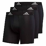 3-pk adidas Men's Performance Boxer Brief Underwear $14.33