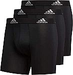 3-Pack adidas Men's Performance Boxer Brief Underwear $14