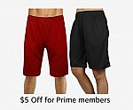 Prime Members: 4-Pk Active Mesh Shorts $13.99