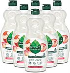 6-Pack 19-oz Seventh Generation Dish Liquid Soap $12