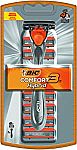 BIC Comfort 3 Hybrid Men's 3 Blades Disposable Razor (6 Cartridges and 1 Handle) $5.60