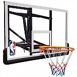 NBA Official 54 In. Wall-Mounted Basketball Hoop with Polycarbonate Backboard $99 (orig. $248)