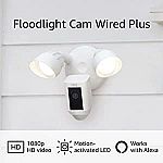 Ring Floodlight Cam Wired Plus with motion-activated 1080p HD video $130 (Prime required)