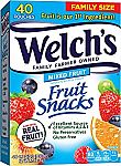 40-pack Welch's Fruit Snacks (0.9 oz) $6.77