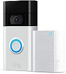 Ring Video Doorbell with Ring Chime $69.99