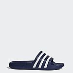 adidas Adilette Aqua Slides Men's (Blue/White) (2 for $23)