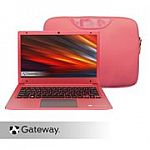 Gateway 11.6" Ultra Slim HD Laptop (N4020, 64GB 4GB Red/Pink) $90