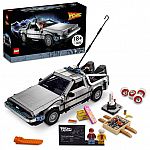LEGO Back to the Future Time Machine 10300 Building Set $170