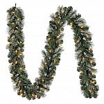 6' Holiday Time Prelit Spruce Clear Incandescent Corded Garland $6.50 and more