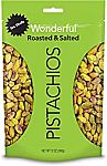 Wonderful Pistachios, No Shells, Roasted and Salted, 12 Oz $4.90