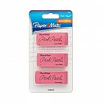 3-Ct Paper Mate Pink Pearl Erasers (Large) $1.45