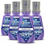 4-Pack 16.9-oz Crest Enamel Care Mouthwash $13.30 or Less