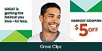 Great Clips - $5 Off Haircut