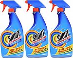 3-Pk 22-oz Shout Advanced Spray & Wash Laundry Stain Remover Gel $8.60