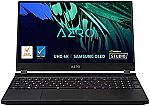 GIGABYTE AERO 15 OLED XD 15.6" UHD Laptop (i7 -11800H  RTX 3070 16GB 1TB SSD) $1190
