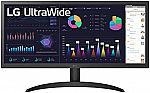 LG 26WQ500-B 26” Class UltraWide FHD Monitor $109.99