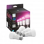 Philips Hue 75W White & Color Ambiance A19 4pk $99.99