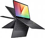 ASUS VivoBook Flip 14" FHD 2-in-1 Laptop (i3-1115G4 4GB 128GB) $330 and more