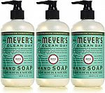 3-Pack 12.5-oz Mrs. Meyer's Clean Day Liquid Hand Soap $6.30