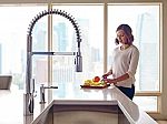 Moen 5923SRS Align One-Handle Pre-Rinse Spring Pulldown Kitchen Faucet $189