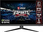 MSI 27” FHD IPS Gaming Monitor (OPTIX G272) $119