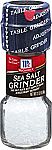 2.12-oz McCormick Sea Salt Grinder $1.50