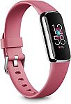 Fitbit Luxe Platinum activity tracker with band $80