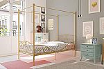 DHP Metal Canopy Kids Platform Twin Bed $75