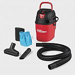 Hyper Tough 1.5 Gallon 2.0 Peak HP Utility Wet/Dry Vacuum $10