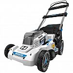 20" HART 40V Cordless Brushless Push Lawn Mower Kit w/ 5Ah Battery & Charger $128
