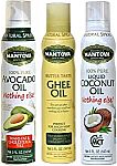 Mantova Keto Spray Oil Set (Avocado, Ghee, Coconut MCT Oil) $5.75