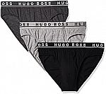 Hugo Boss Men's 3-Pack Classic Regular Fit Stretch Briefs $15