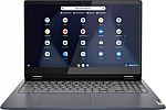 Lenovo Flex 3i Chromebook 15.6" FHD Touch Laptop (N4500 4GB 64GB) $250