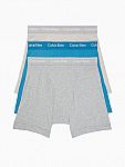 3-Pack Calvin Klein Cotton Classic Fit Boxer Brief $11.90 + Free Shipping