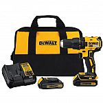 DEWALT 20V Max 1/2" Brushless Cordless Drill + 2-Gal Wet/Dry Vac $99