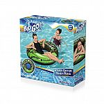 47" H2OGO! River Gator Swim Tube w/ Grab Rope $4.98