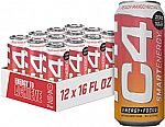 12-pack C4 Smart Energy Sugar Free Drink (16oz) $11.87